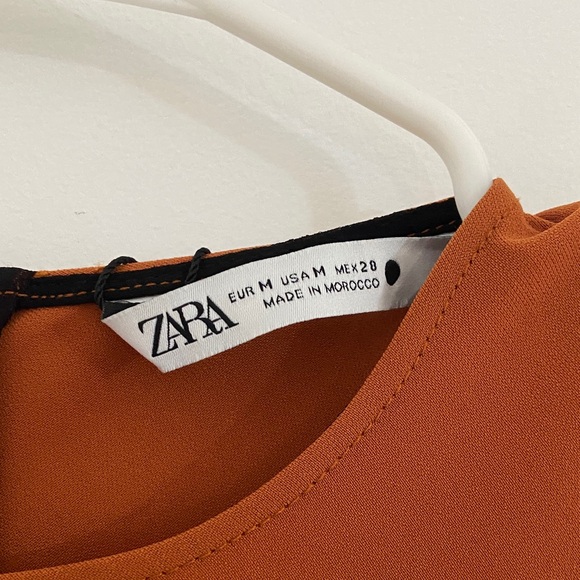 Zara Terracotta Maxi Dress - Picture 2 of 3